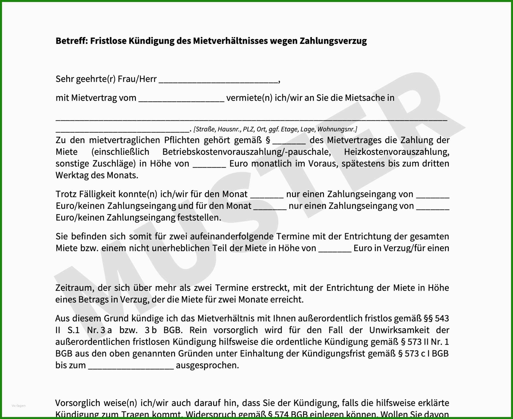 Kürzliche Posts 1 Abmahnung Kündigung Mietvertrag Muster