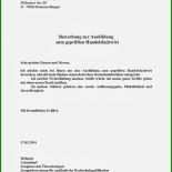 Absage Praktikum Muster