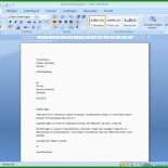 Adressfeld Brief Word Vorlage