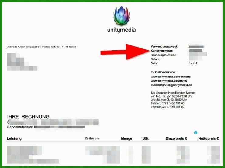 Amazon Rechnung Muster