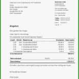 Angebot Erstellen Muster