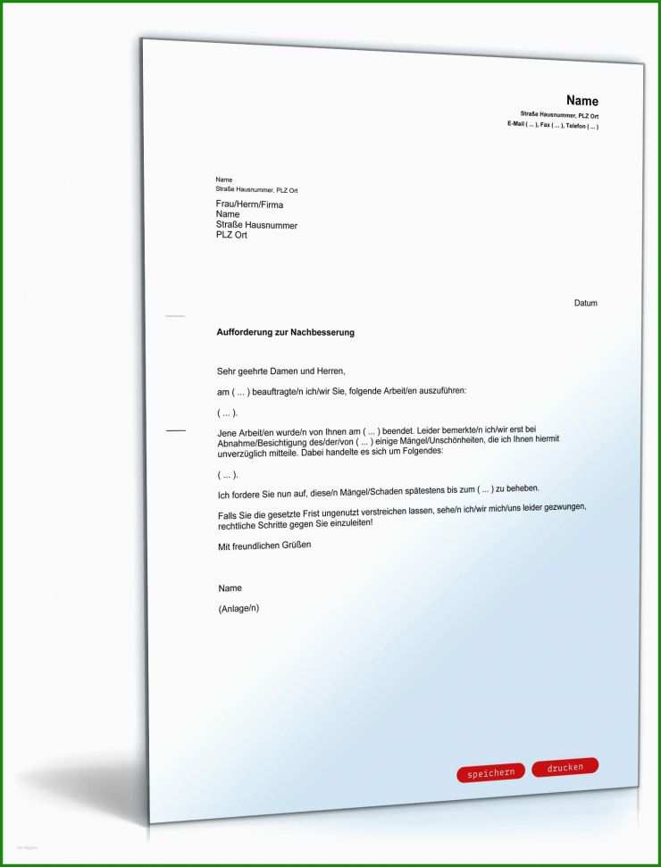Angebot Machen Muster