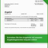 Angebot Rechnung Vorlage