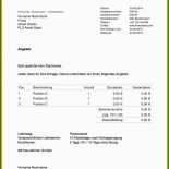 Angebot Verfassen Muster