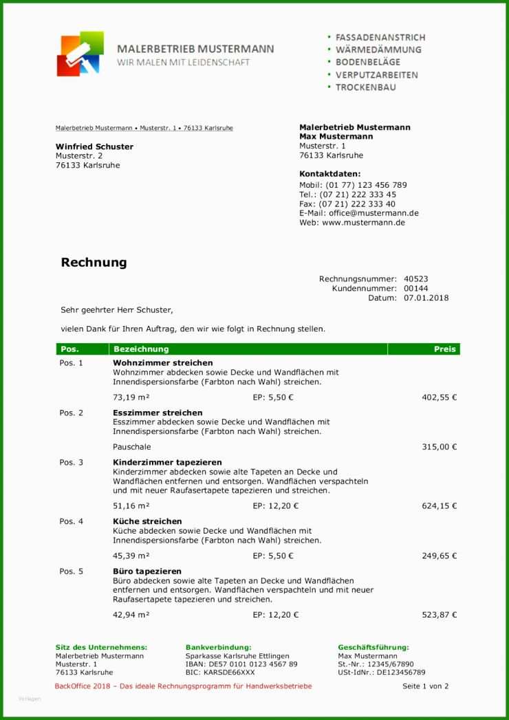 Angebot Vorlage Doc