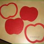 äpfel Basteln Vorlage 4 äpfel Basteln Vorlage