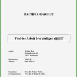 Arbeitsvertrag Bachelorarbeit Muster