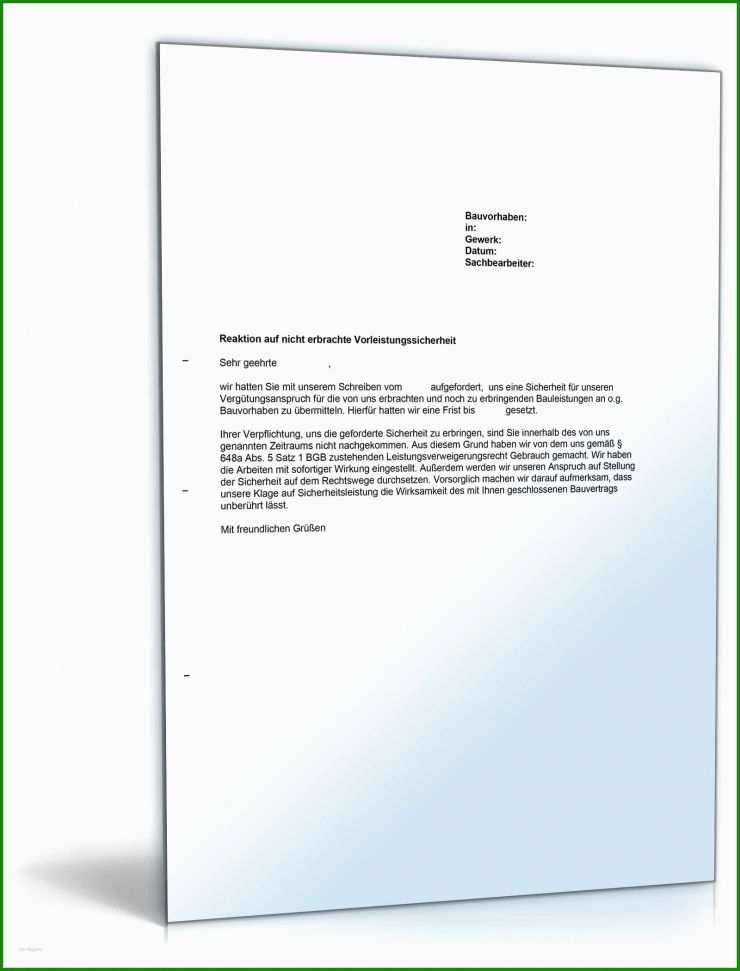 Arbeitsvertrag Bauleiter Muster