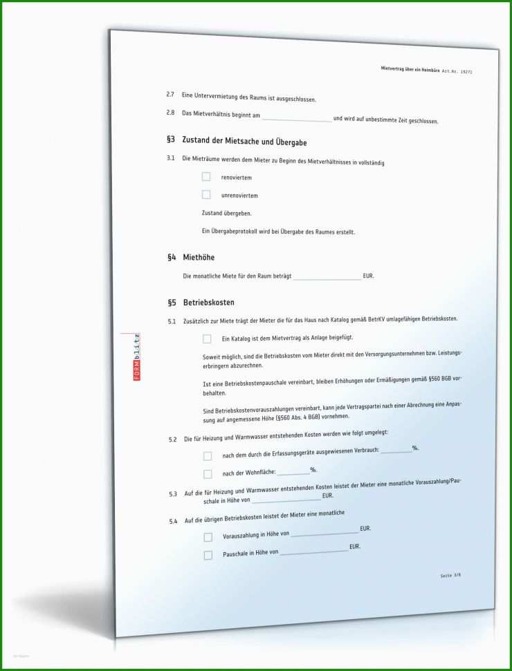 Arbeitsvertrag Student Semesterferien Muster