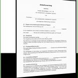 Arbeitsvertrag Vorlage