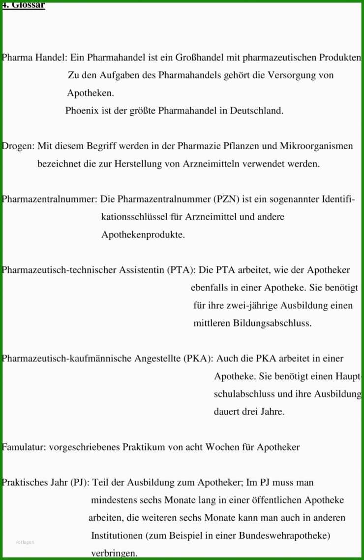 Arbeitszeugnis Apotheke Muster
