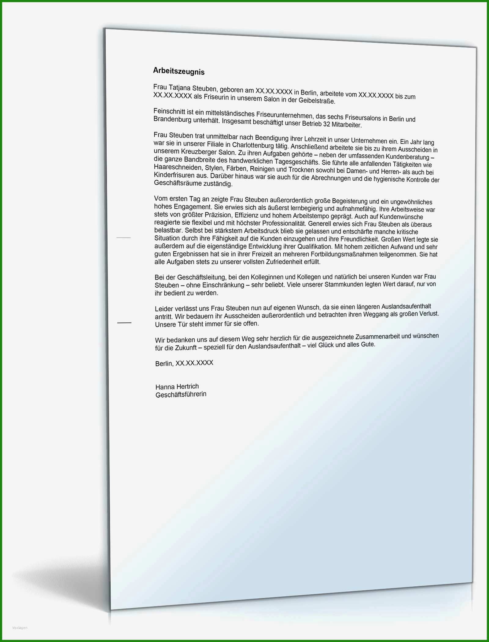 Arbeitszeugnis Berufskraftfahrer Muster Kostenlos