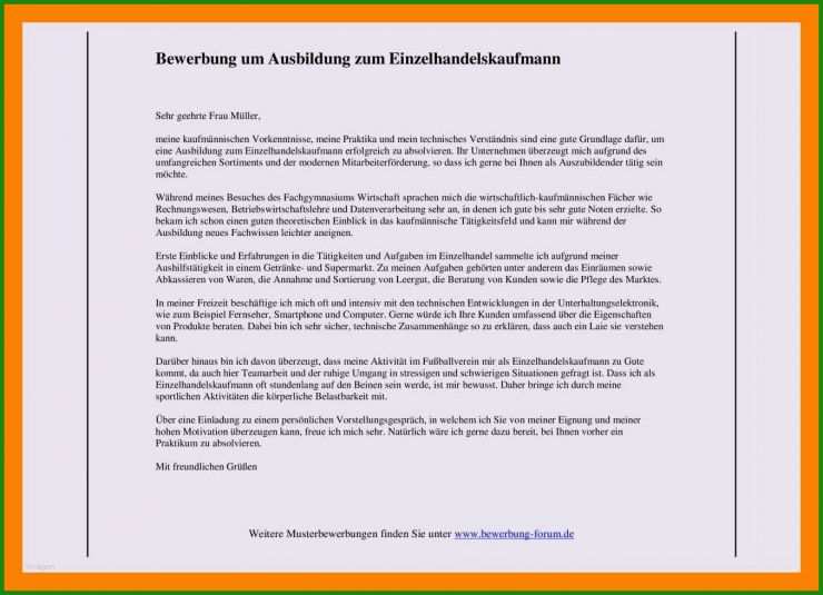 Arbeitszeugnis Muster Einzelhandelskaufmann