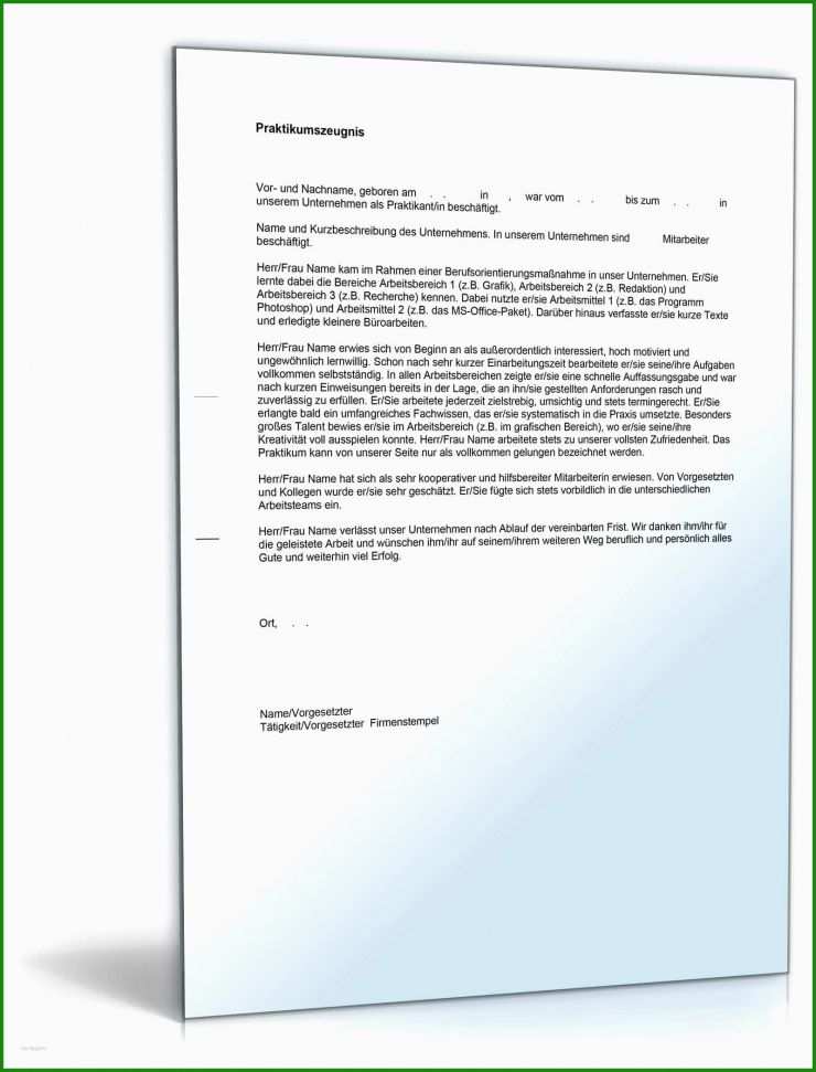 Arbeitszeugnis Muster Ihk