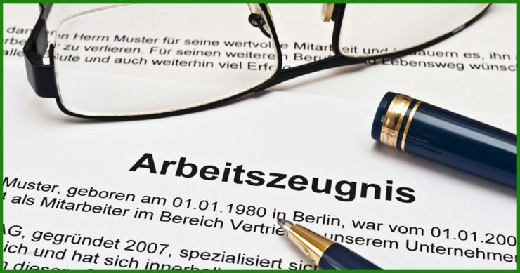 Arbeitszeugnis Muster Note 2-3