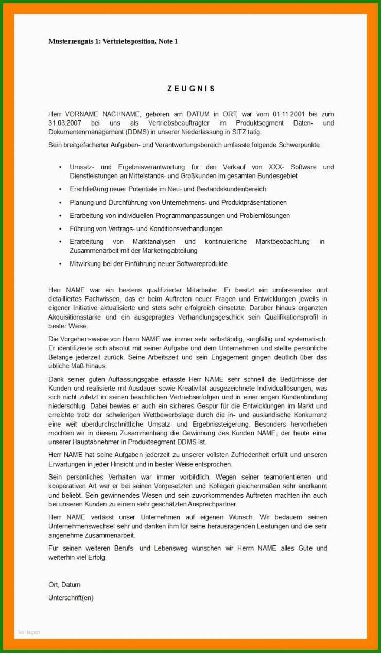 Arbeitszeugnis Note Befriedigend Muster