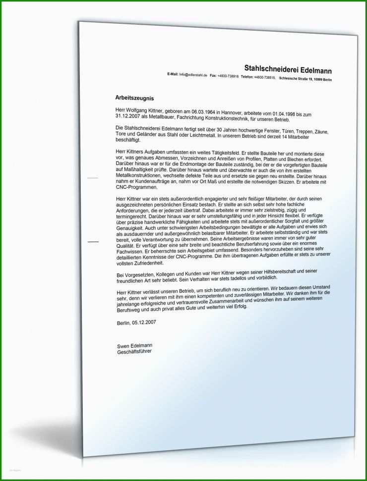 Arbeitszeugnis Vom Arbeitgeber Anfordern Muster