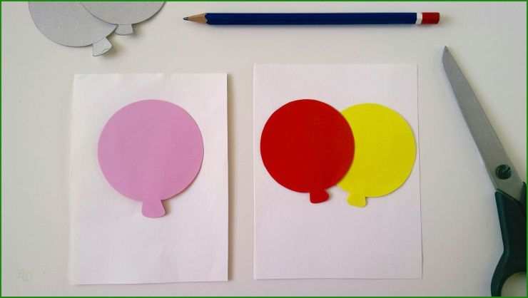 Ballon Vorlage Basteln