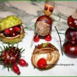 Basteln Kastanien Eicheln Vorlagen