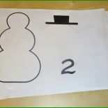 Basteln Schneemann Vorlage