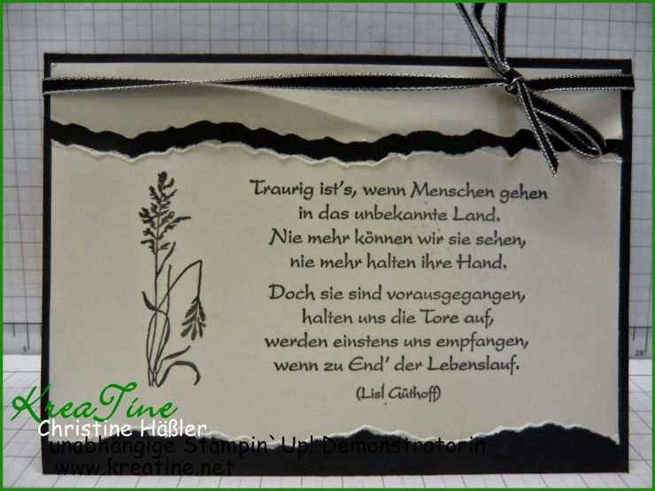 Beerdigung Kondolenzschreiben