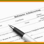 Befristeter Arbeitsvertrag In Unbefristet Muster
