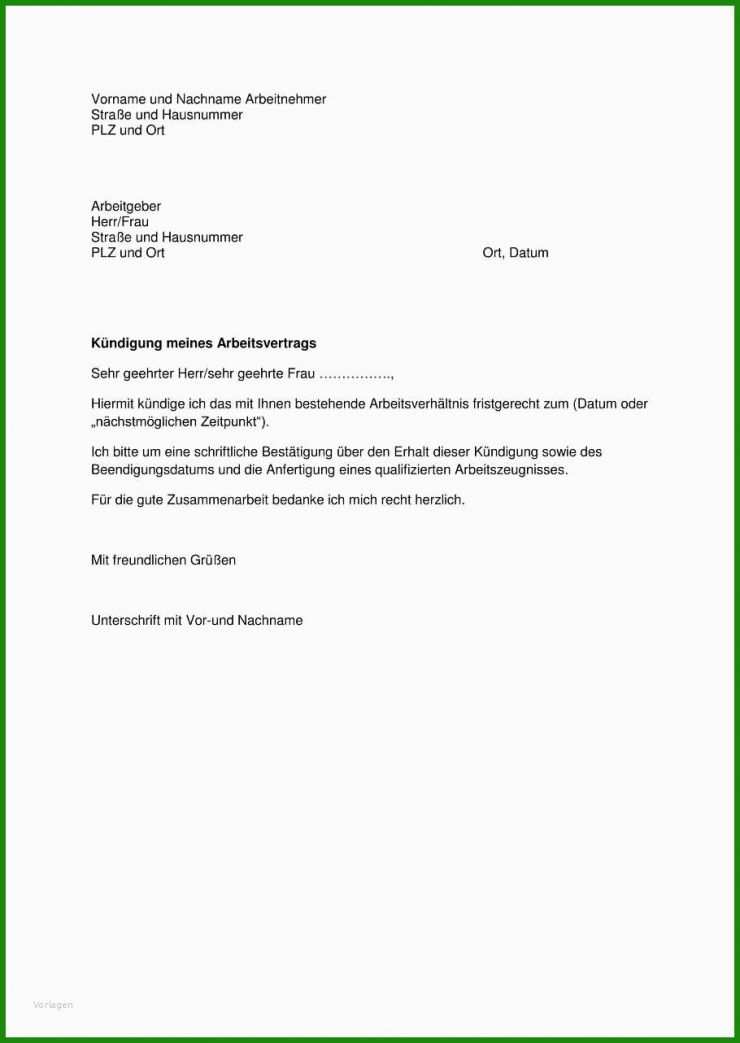 Begleitschreiben Arbeitsvertrag Vorlage