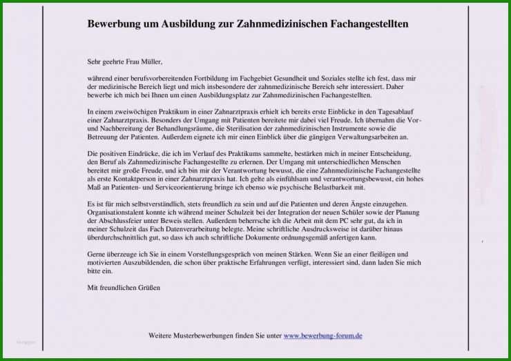 Bericht Ausbildung Muster