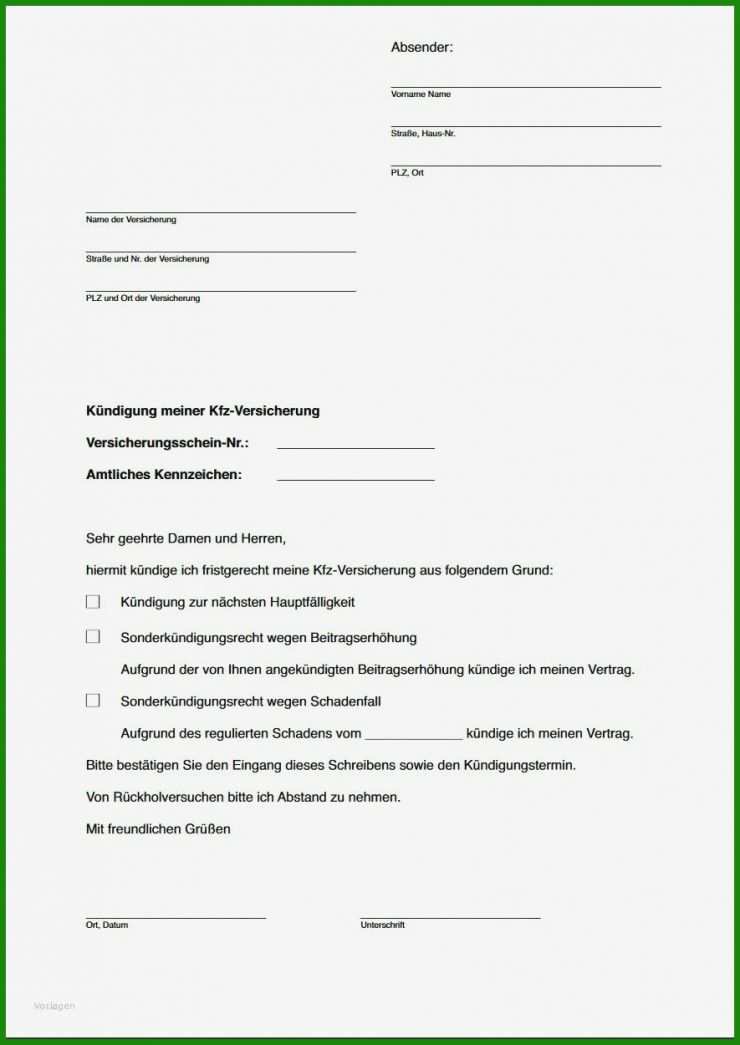 Bericht Für Versicherung Muster