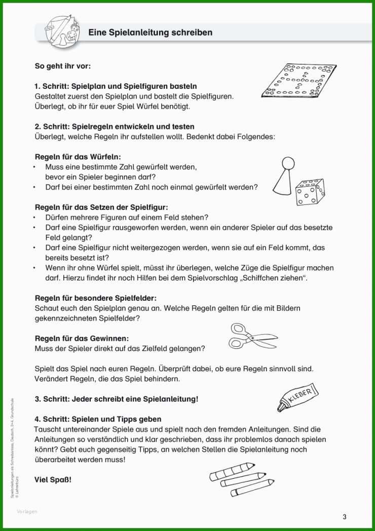 Bericht Schreiben 4. Klasse Muster
