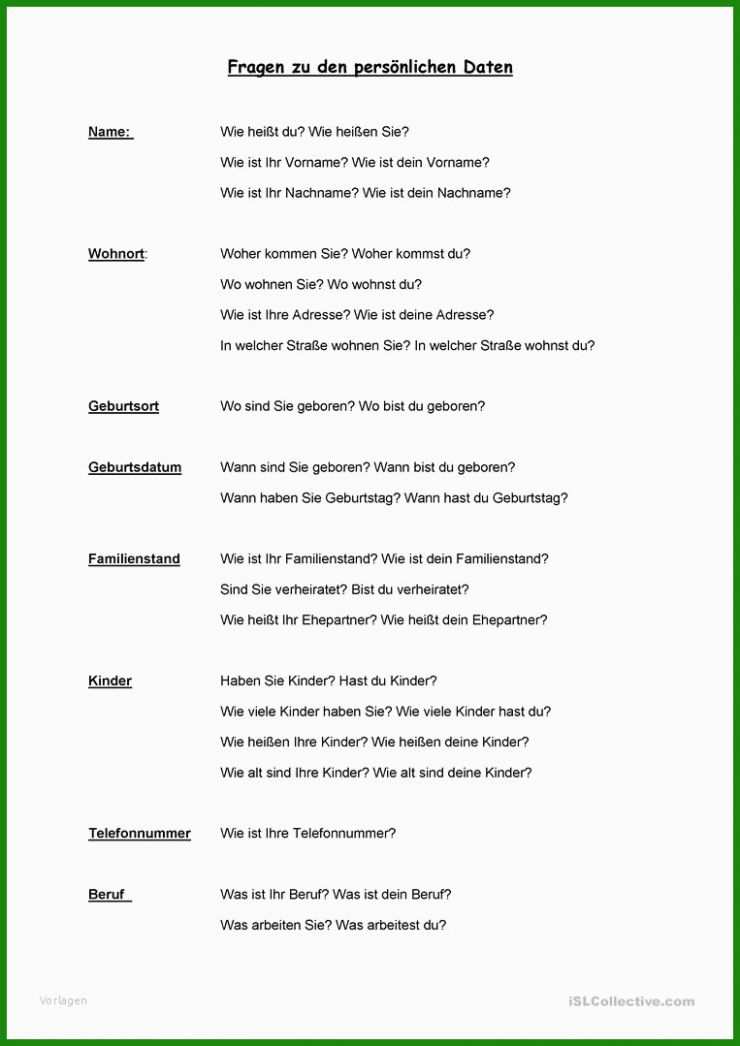 Beruf Steckbrief Muster