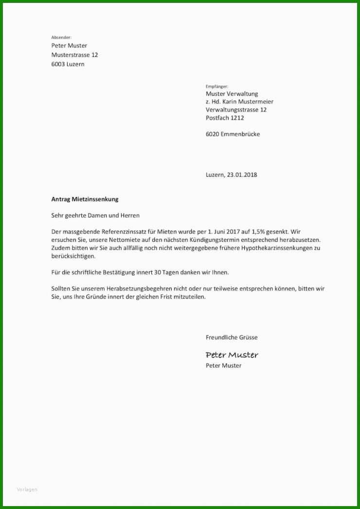 Besichtigungstermin Brief Muster
