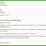 Bestätigung Kündigung Mietvertrag Muster