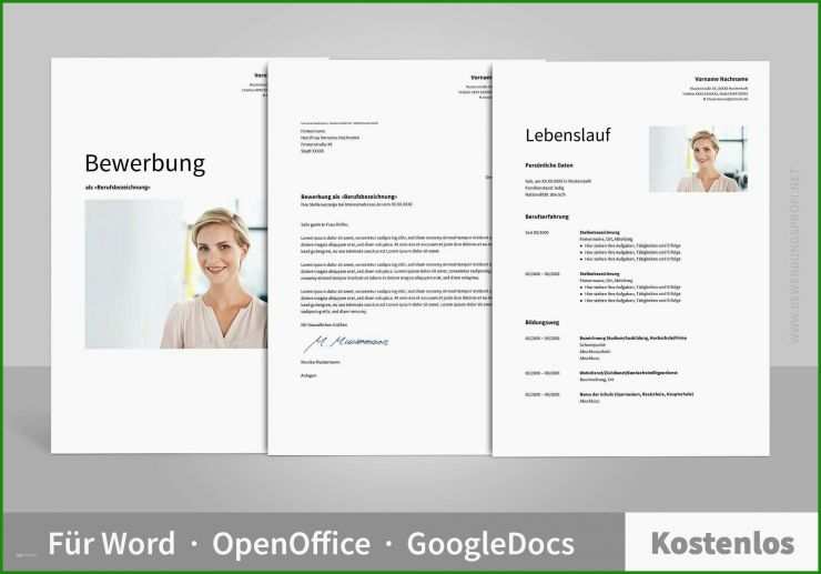 Bewerbung Flyer Muster