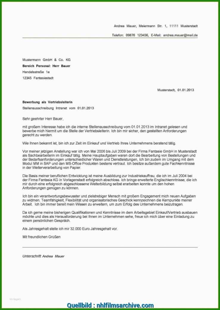 Bewerbung Muster Praktikum Kindergarten