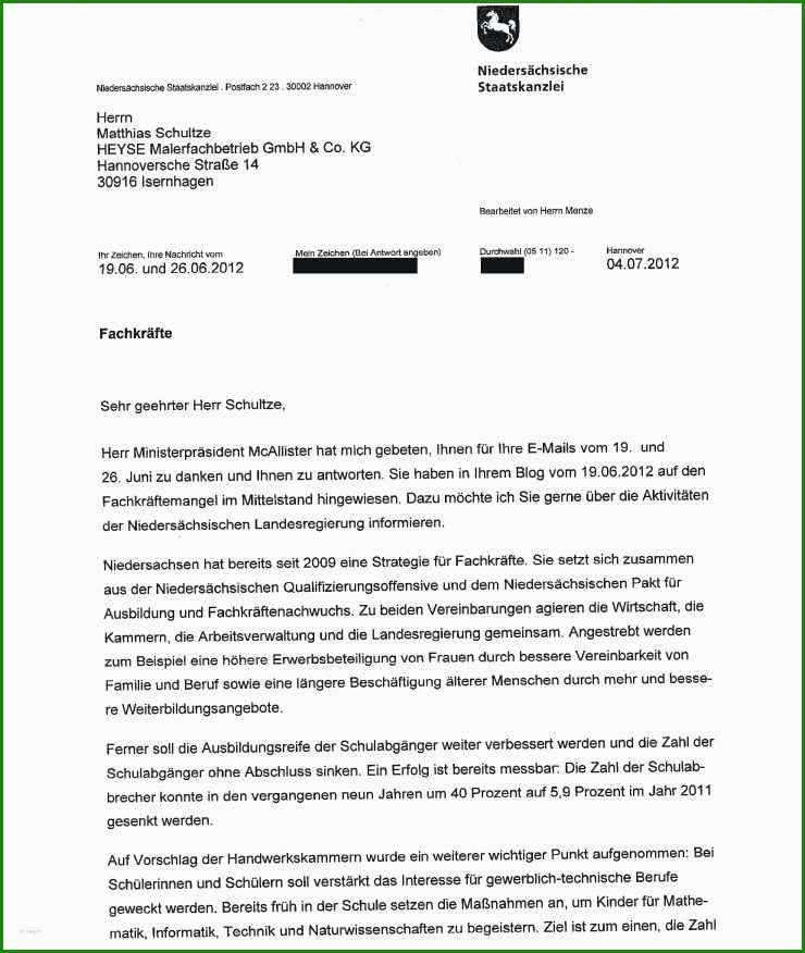 Bewerbung Praktikum Chemielaborant Muster