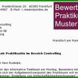 Bewerbungsmappe Praktikum Muster