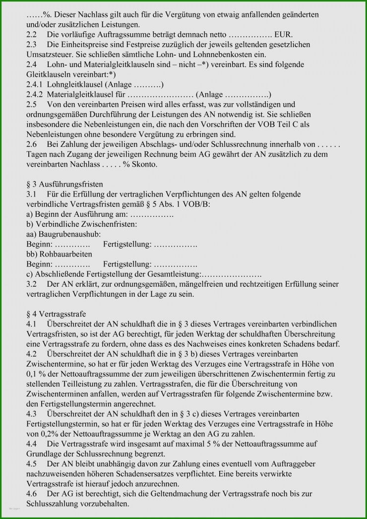 Bietergespräch Protokoll Vorlage