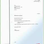 Brief An Arbeitgeber Muster