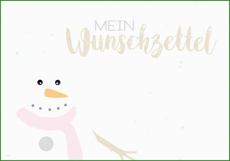 Brief An Das Christkind Vorlage Download