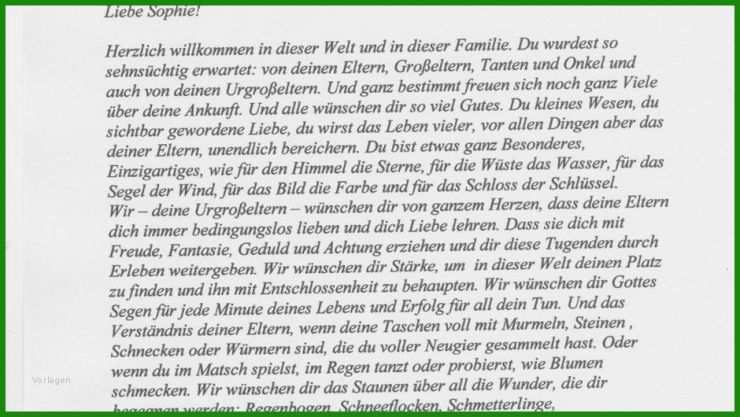 Brief An Freundin Vorlage