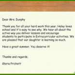 Brief An Lehrerin Muster