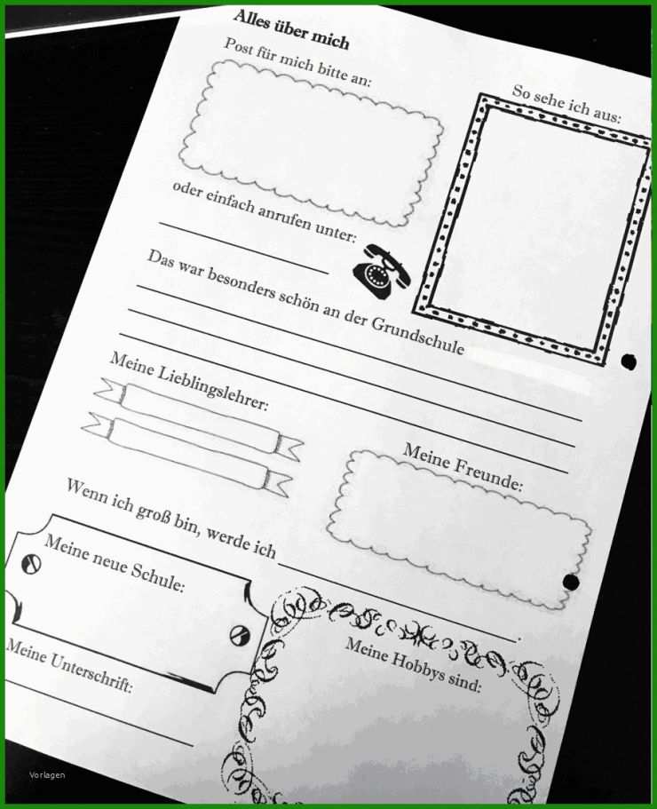 Brief An Mich Selbst Vorlage Schule