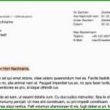 Brief Anschrift Vorlage