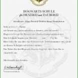 Brief Aus Hogwarts Vorlage