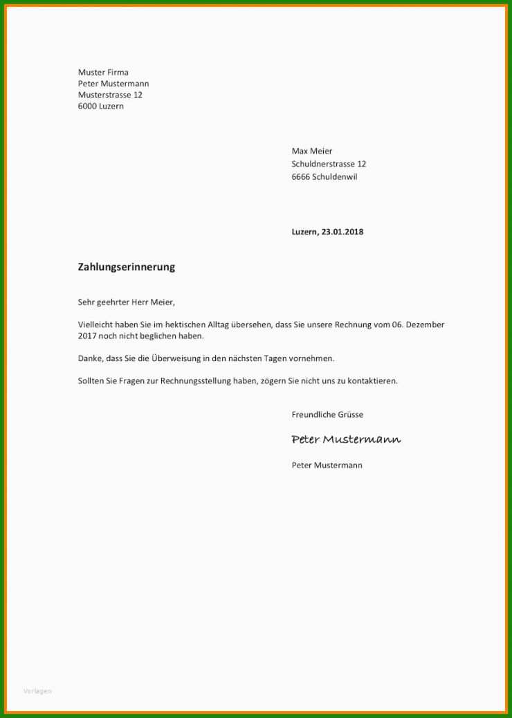 Brief Beschriften Vorlage Privat