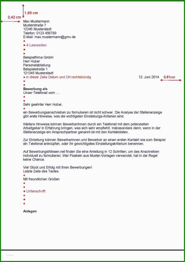Brief Din 5008 Vorlage