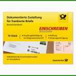 Brief Einschreiben Rückschein Muster