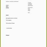 Brief formatierung Vorlage