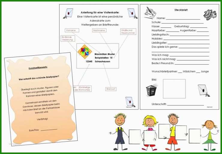 Brief Grundschule Vorlage